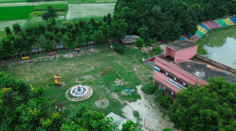 मध्य विद्यालय फतेहपुर में चिल्ड्रेन पार्क एवं सुरीवा पोखर का सौंदर्यीकरण